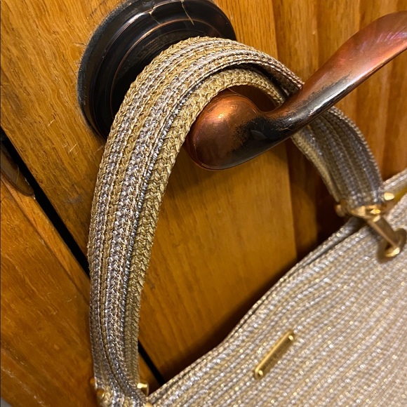 Eric Javits Metallic Tote Bag and Eric Javits squishy hat - Picture 7 of 14